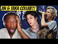 Download Lagu BTS JIN \u0026 TAKA (ONE OK ROCK) - FALLING | REACTION!