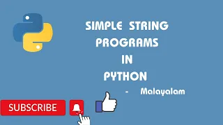 Python Strings Python Programming