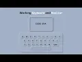 Working Neumorphism Keyboard and a Monitor Using HtmlCSS Javascript Javascript Project CodeEra