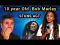 10 Year Old Boy Look Alike Legend Bob Marley Sings and Shocked AGT Judges | AGT Live #reggae 