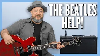 Download The Beatles Help! Guitar Lesson + Tutorial MP3