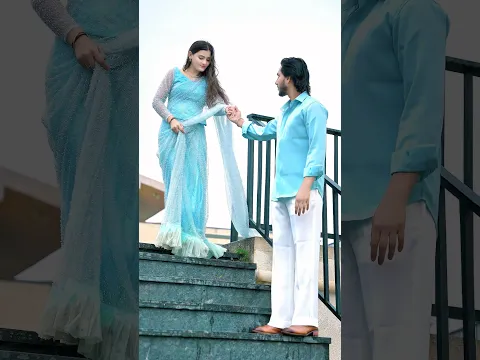 Outfit Kaisa Lag Raha Hai ? #sarfarazansari #couple #couplegoals #saree #love