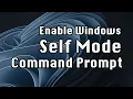 Enable Windows Safe Mode with Command Prompt