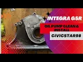 Integra GSR oil pump inspection and install