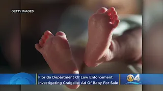 Miami FDLE Investigating Craigslist Ad Of Baby For Sale