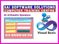 Arithmetic Operators Visual Basic 6 0