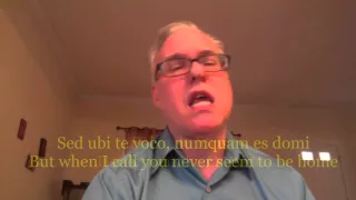 A Latin Language Version of Adele s Hello by Keith Massey P