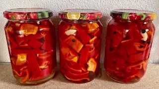 Speca të Kuq Turshi për Dimër , Receta që nuk Dështon Asnjëher ❤️