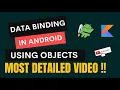 Data binding in android Data binding using objects in android studio VM series