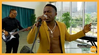 afro pop artist demola performs light up