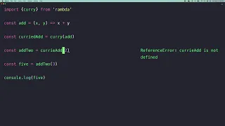 How to Curry with Javascript and Ramda