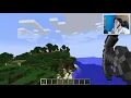 SKYBLOCK, MAS A ILHA ESTÁ INVERTIDA 90 GRAUS!