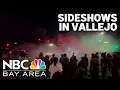 Neighbors frustrated after illegal sideshow involving over 100 cars in Vallejo