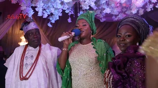 basira iya ghana powerful performance for newly couple