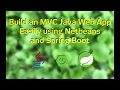 Build an C Java Web App Easily using Netbeans and Spring Boot Source Code