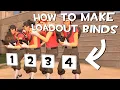 How to Make Change Loadout Binds TF2