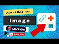 Stackable Blocks How to put a link on an image