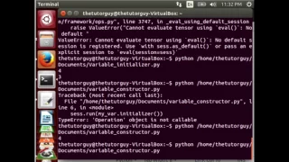 Tensorflow tutorials for beginners 4 Variables