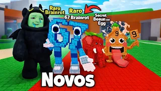FARMEI BRAINROTS SECRETOS NO EVENTO EM SERVER PRIVADO!