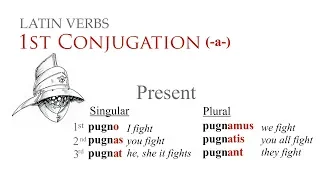 1st Conjugation Verbs