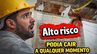 ESSA LAJE IA CAIR… OLHA O ERRO QUE FIZERAM