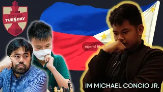 Download TUMALO kay Wesley So, Nakaharap ni FILIPINO IM Michael Concio Jr! MP3