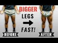 How To Get Bigger Legs FAST 3 Science-Based Tips For Bigger Quads