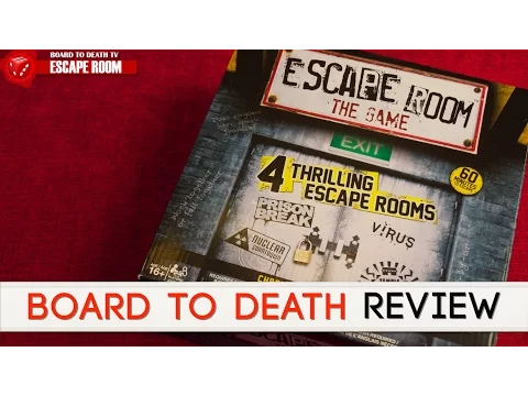 Escape Room Board Game Overview