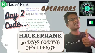 HackerRank - 30 days Coding Challenge Day 2 Operators C Language Maverick Engineer