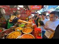 Food Market in Hunan China Rich Flavors of Smoked Meats Hearty Chicken and Pickled Delights
