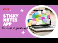 Build a Colorful Sticky Note App with HTML CSS and JavaScript Fun Web Development Project