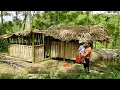 Download Lagu Making Bamboo Cupboards Alone With My Daughter - First Meal At The New Bamboo Stilt House