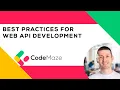 ASP NET Core Web API Best Practices