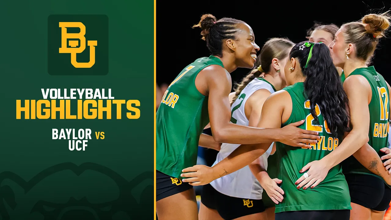 Baylor Volleyball: Highlights vs. UCF | October 2, 2026