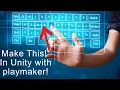 Unity Tutorial How to Make a Virtual Keyboard with Playmaker