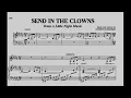 Send in the Clowns - A Little Night Music (Stephen Sondheim) [Piano Accompaniment]