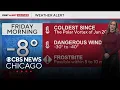 Extreme Cold Warning in effect in Chicago with subzero temperatures wind chills