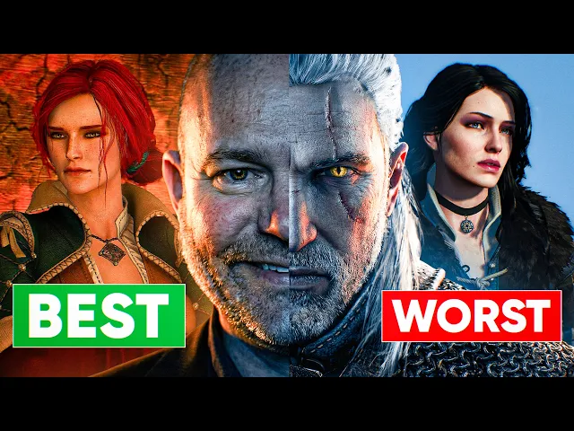 Geralt Voice Actor Gives His ULTIMATE Witcher 3 Rankings
