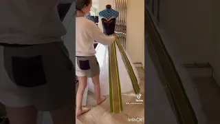 Making Anna s green dress from Frozen