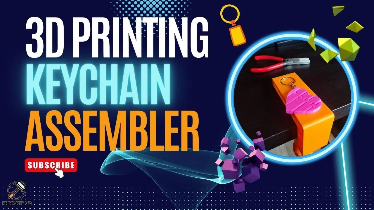 Keychain Assembler Table Clamp