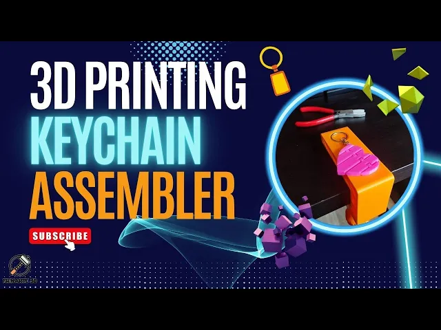 Keychain Assembler Table Clamp video thumbnail