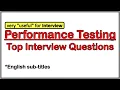 Performance Testing Interview Questions And Answers - Load Testing Interview Questions-Load Testing
