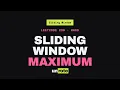 Sliding Window Maximum Explained LeetCode 239