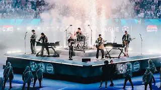 linkin park 2025 uefa champions league final kick off show by pepsi