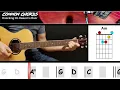 Knocking on Heaven s Door ver1 - Bob Dylan EASY GUITAR LESSON Scrolling Chords