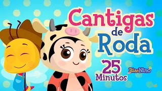 CANTIGAS DE RODA - Bia&Nino [vídeo para criança]