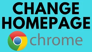 How To Change Default Homepage In Google Chrome Make Google Your Homepage In Chrome  How To Change Default Homepage In Google Chrome Make Google Your Homepage In Chrome