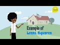 Machine Learning Linear Regression based on Least Squares