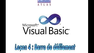 Visual Basic Barre de defilement Scroll Bar