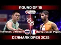 Download Lagu Kunlavut VITIDSARN vs Toma Junior POPOV | Denmark Open 2025 Badminton